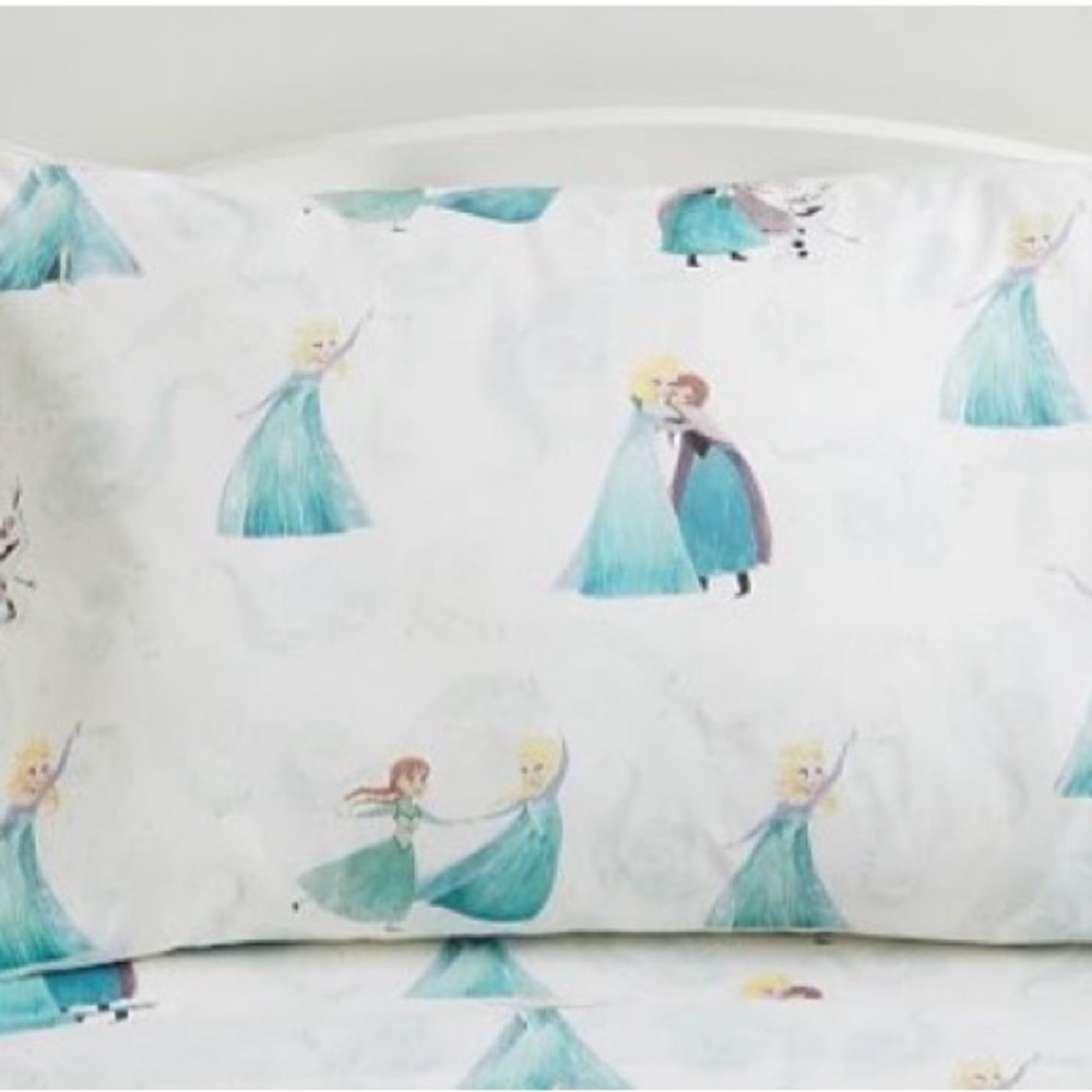 Pottery Barn Frozen Themed Kids Pillowcase